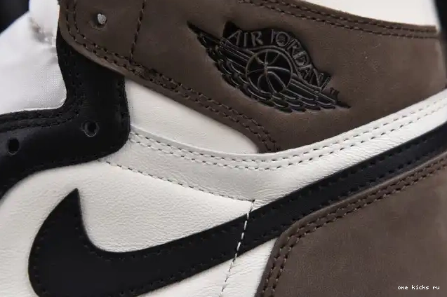 Rep Onekick JORDAN RETRO 1 HIGH MOCHA DARK AIR 555088-105 0322